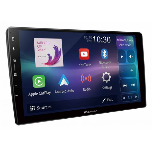 Pantalla Pioneer 9" DMH-AP6650BT con Apple CarPlay y Android Auto
