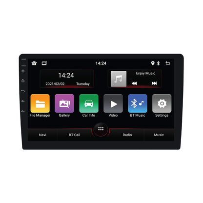 Pantalla Android KBT 9" de 1-DIN (4GB RAM / 64GB ROM)