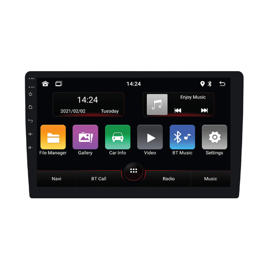 Pantalla Android KBT 9" de 1-DIN (4GB RAM / 64GB ROM)